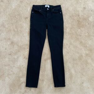 PAIGE Verdugo Ankle in Black Overdye